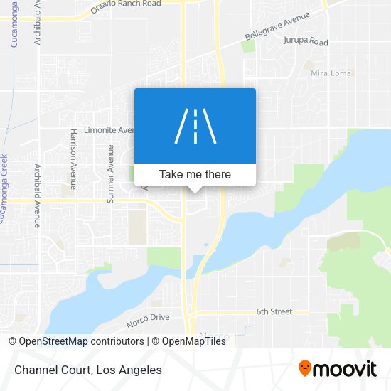 Mapa de Channel Court