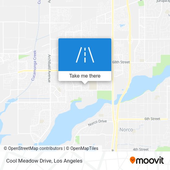 Mapa de Cool Meadow Drive