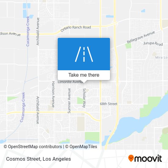 Mapa de Cosmos Street