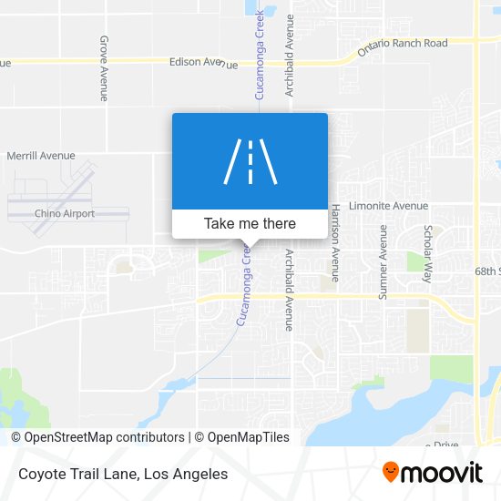 Mapa de Coyote Trail Lane