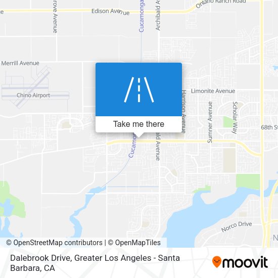 Dalebrook Drive map
