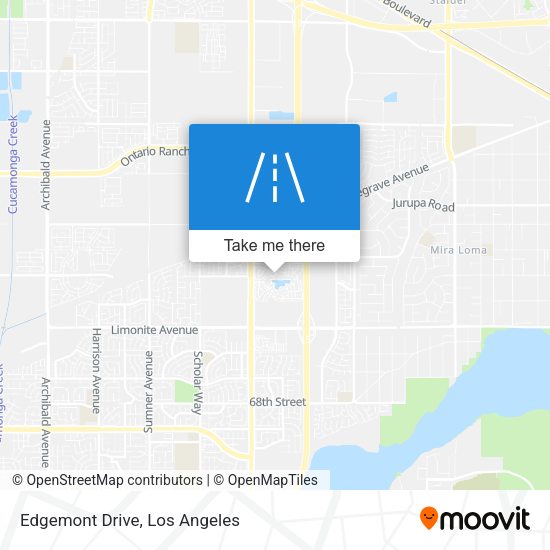 Edgemont Drive map