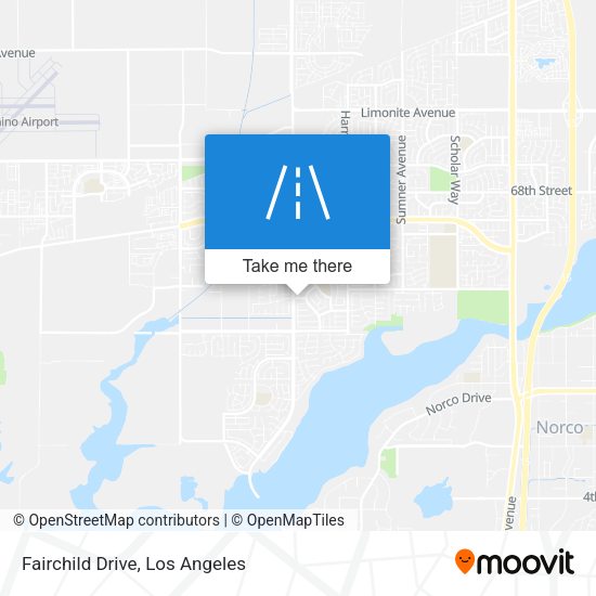 Mapa de Fairchild Drive
