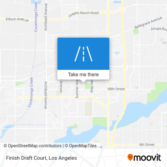 Mapa de Finish Draft Court