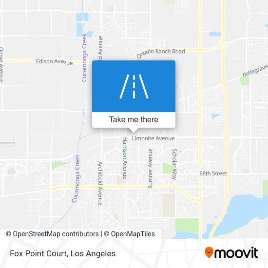 Fox Point Court map