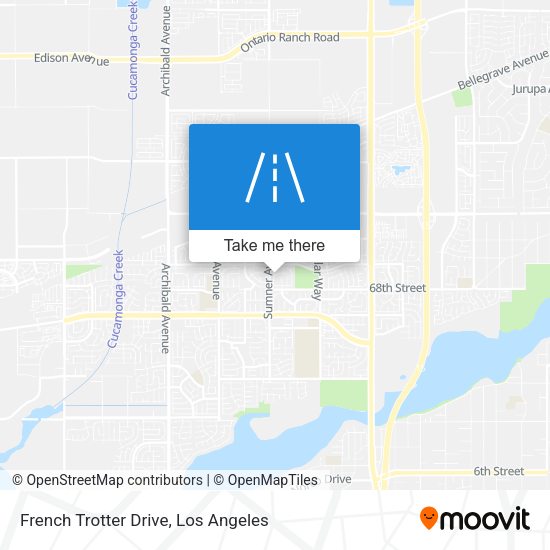 French Trotter Drive map