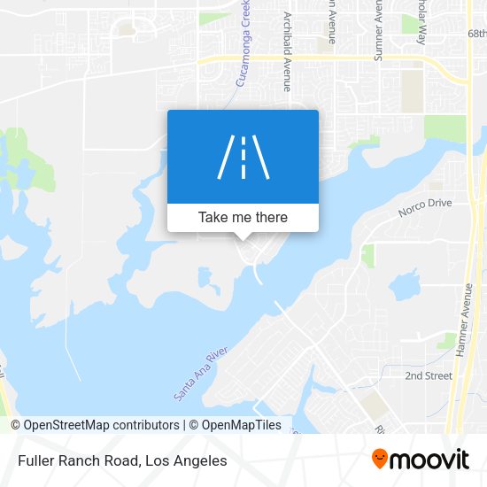Mapa de Fuller Ranch Road