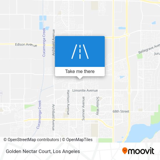 Golden Nectar Court map