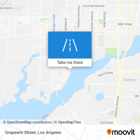 Mapa de Grapewin Street
