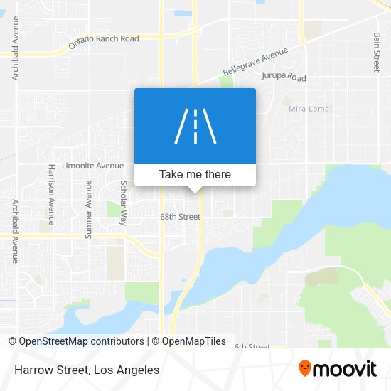 Harrow Street map