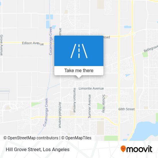 Hill Grove Street map