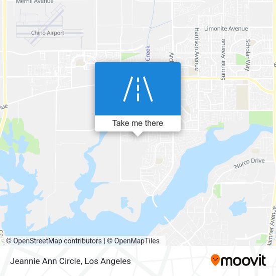 Mapa de Jeannie Ann Circle