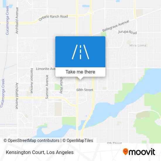 Mapa de Kensington Court