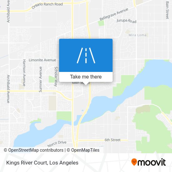 Kings River Court map
