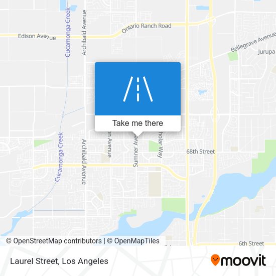 Mapa de Laurel Street