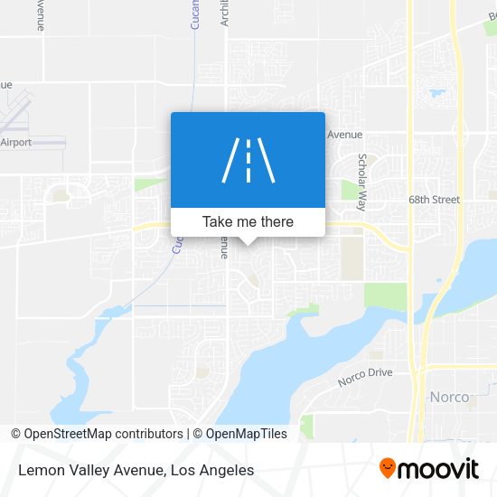 Lemon Valley Avenue map