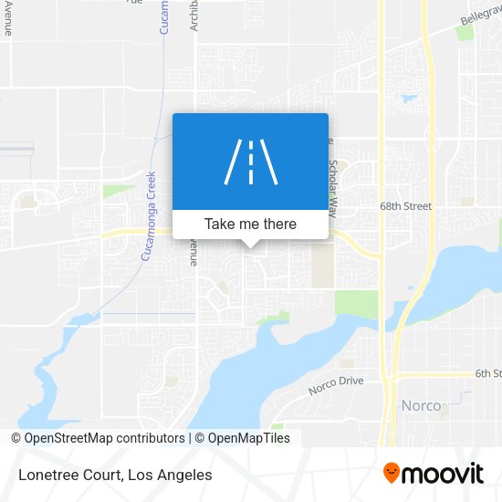 Mapa de Lonetree Court