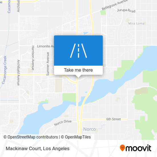 Mapa de Mackinaw Court