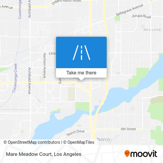 Mare Meadow Court map