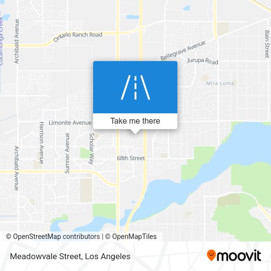 Mapa de Meadowvale Street