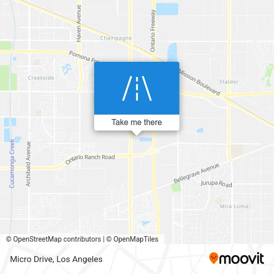 Micro Drive map