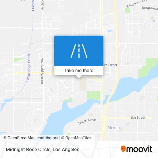 Midnight Rose Circle map