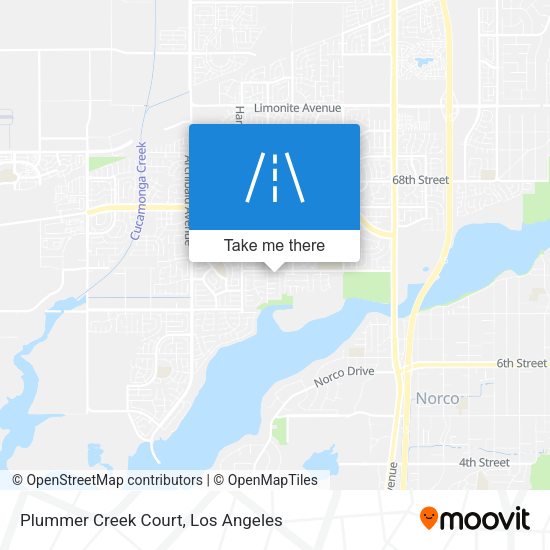 Plummer Creek Court map