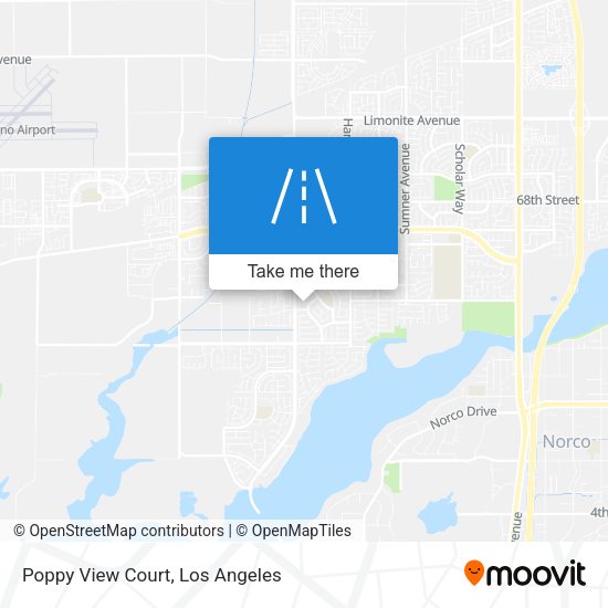Poppy View Court map