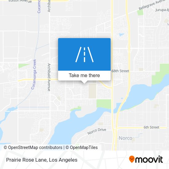 Mapa de Prairie Rose Lane