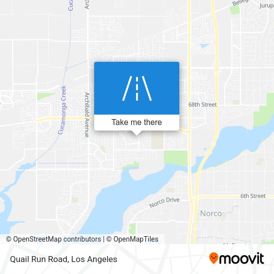 Mapa de Quail Run Road