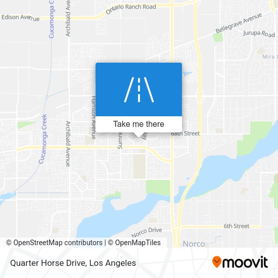 Mapa de Quarter Horse Drive