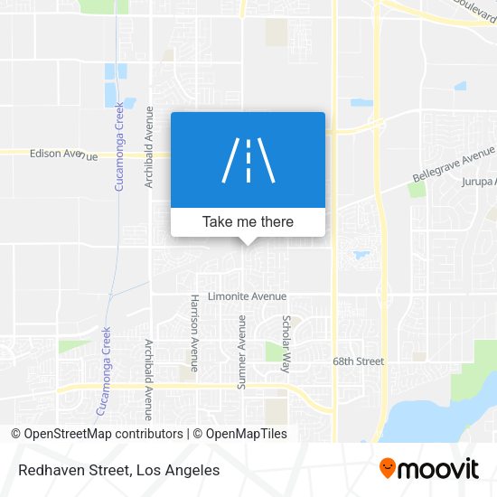Mapa de Redhaven Street