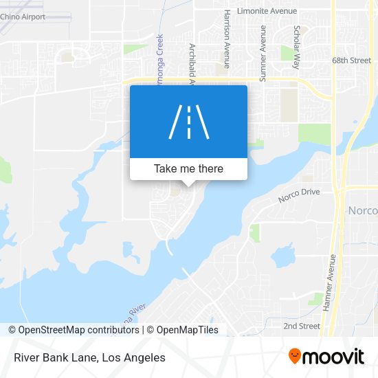 River Bank Lane map