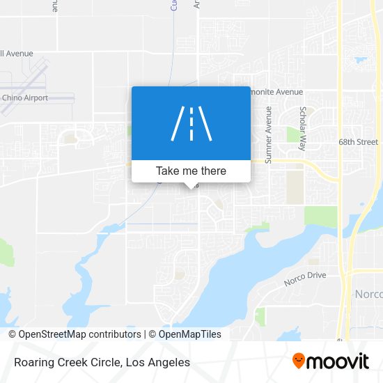 Mapa de Roaring Creek Circle
