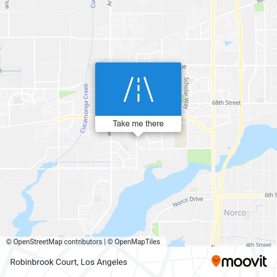 Robinbrook Court map