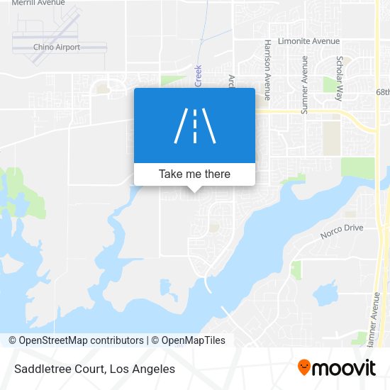 Mapa de Saddletree Court