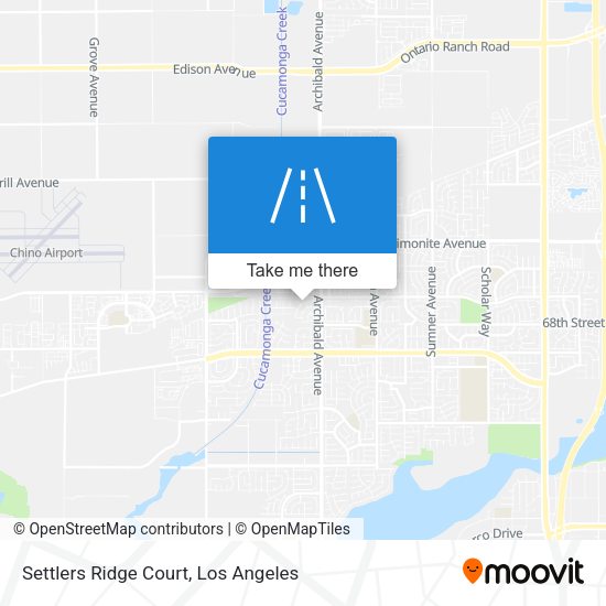 Settlers Ridge Court map