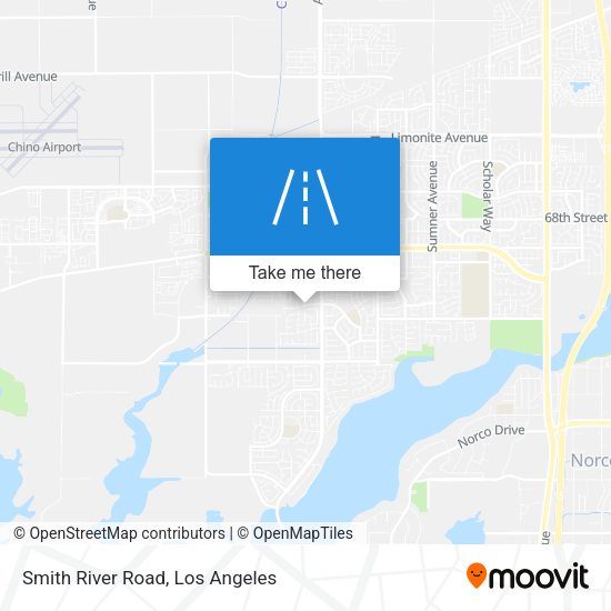 Smith River Road map