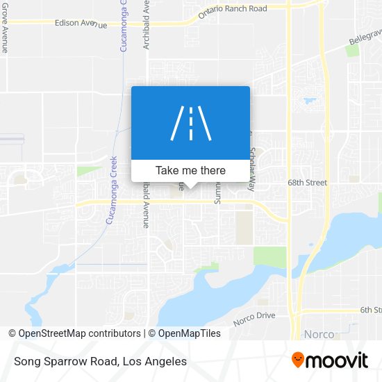 Song Sparrow Road map