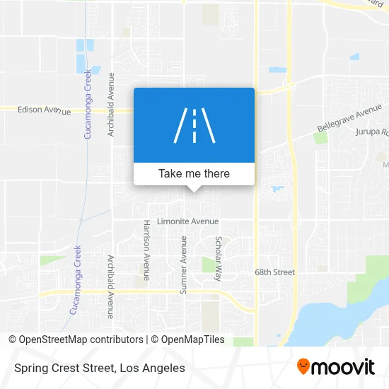Spring Crest Street map