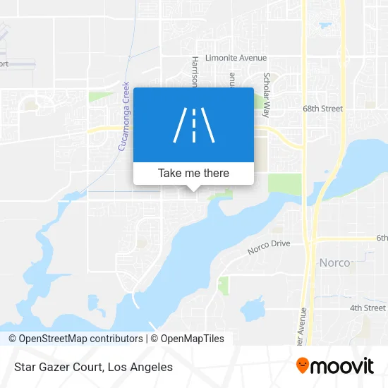 Mapa de Star Gazer Court