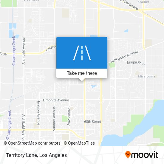 Mapa de Territory Lane