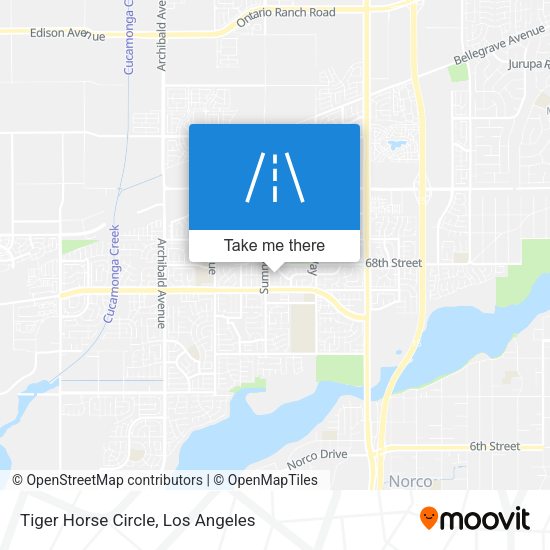 Mapa de Tiger Horse Circle