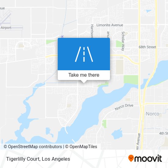 Tigerlilly Court map