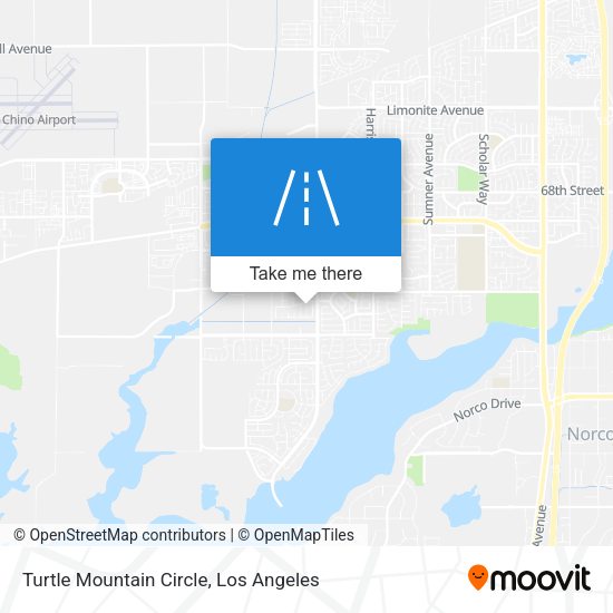 Turtle Mountain Circle map