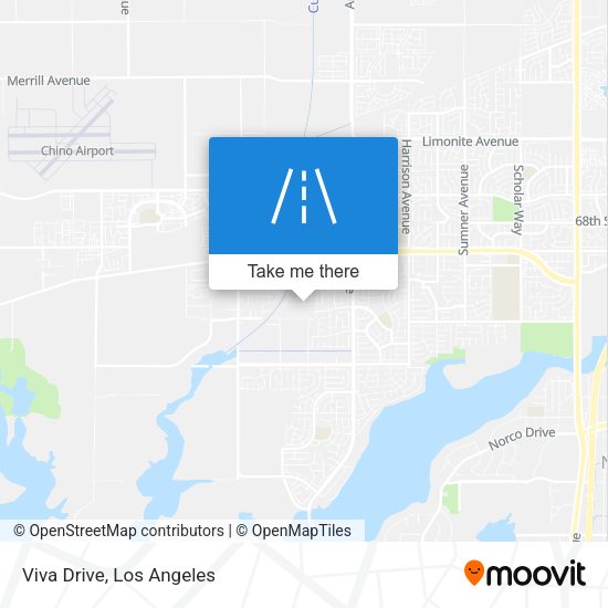 Mapa de Viva Drive