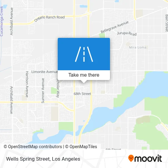 Wells Spring Street map
