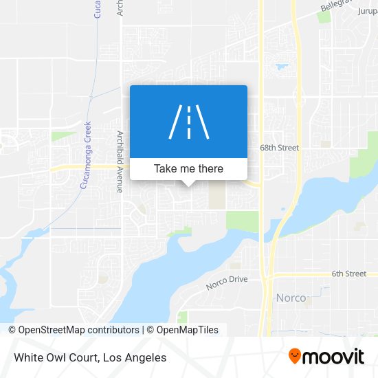 Mapa de White Owl Court