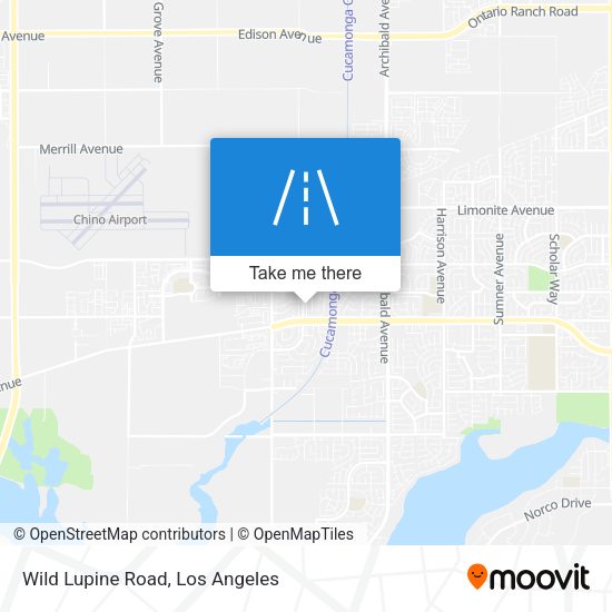 Mapa de Wild Lupine Road