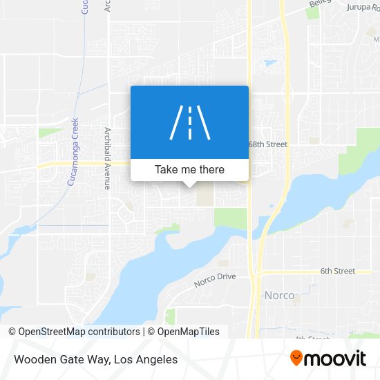 Mapa de Wooden Gate Way